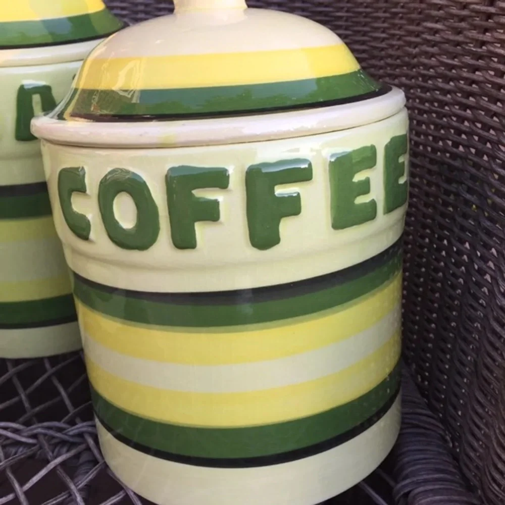 Vintage Maurice of California Canister Set Pottery